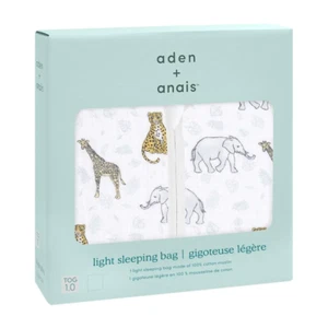Saco de dormir Jungle-Tropical clásico acogedor de Aden & Anais 1.0 TOG grande - Imagen 1 de 5