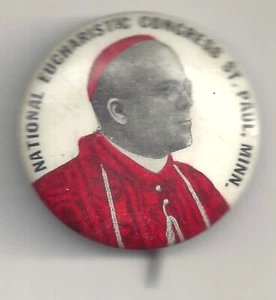 Cardinal D.J. DOUGHERTY Nat'l Eucharistic Congress St. Paul MN Pin 1941 - Picture 1 of 2