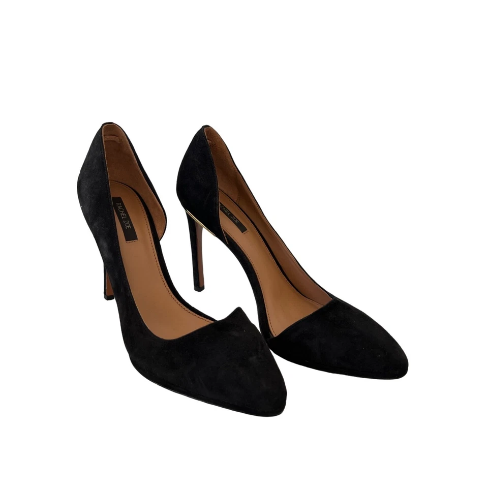 Rachel Zoe D'Orsay Pumps Women 8.5 Stiletto Suede Career Formal Wedding Preppy - Image 1 of 4