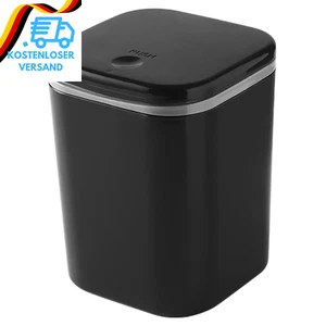 Torytoe Tischmülleimer Mit Deckel, Desktop Mülleimer Tischabfalleimer Mini Abfal - Bild 1 von 12