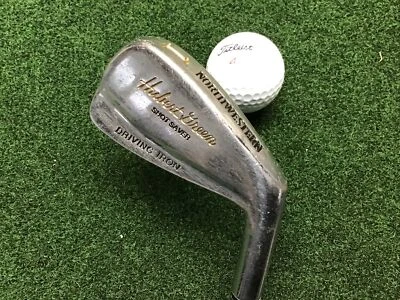 Northwestern Hubert Green Shot Saver Blade Driving 1 Iron RH 39" Pro Flex Steel - Image 1 of 4