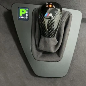 LED Carbon Fiber Gear Shift Knob Fit for BMW 3 Series E90 E92e93 - Picture 1 of 6