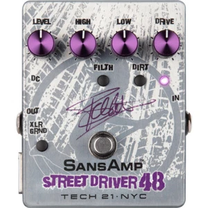Tech 21 Frank Bello Street Driver 48 Signature SansAmp Bass Preamp Pedal - Picture 1 of 3