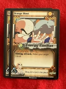 Orange Blast 2001 Score Unlimited Dragon Ball Z DBZ #5 - Foto 1 di 2