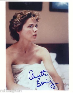 Annette Bening Golden Globe Winner Signed Autograph 8x10 Photo PSA DNA COA ms-10 - Picture 1 of 2