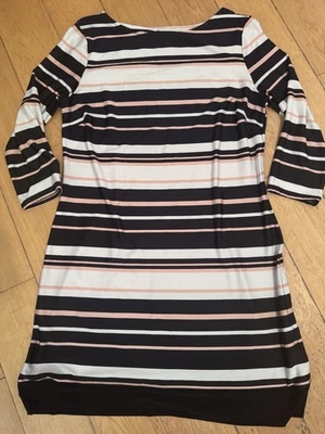 Ladies Striped Shift Dress Atmosphere Size 16 - Image 1 of 3