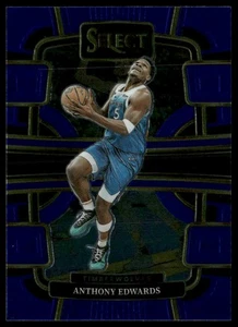 2023-24 Panini Select #37 Anthony Edwards Blue (Retail Base) - Picture 1 of 2