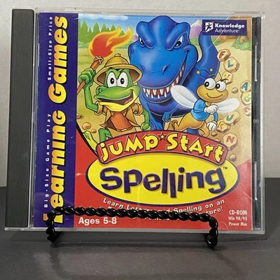 Knowledge Adventure JumpStart Spelling CD-ROM Vintage PC Game - Image 1 of 4