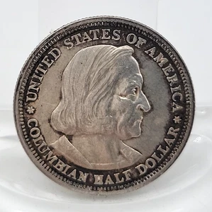 1892 Columbian Exposition Half Dollar Silver Coin Lot. H159 - Picture 1 of 9