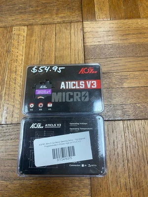 AGF RC (A11CLS V3) 1.4KG Micro Programmable Coreless Digital Servo for Mini Car - Image 1 of 2