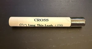 Vintage Cross Druckbleistift lange dünne Minen (2 3/4") 0,36 mittelweich - 19 - Bild 1 von 4