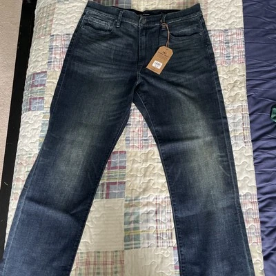 Lucky Brand 181 Relaxed Straight Briny Deep Jeans Men's Size 36Wx30L Dark NWT - Image 1 of 4