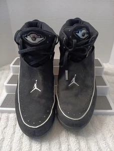 Men’s Size 15 - Nu' Retro Air Jordan 2 Black Chrome Need Repair Refurbish Used - Picture 1 of 22