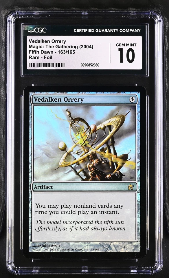 VEDALKEN ORRERY Fifth Dawn Foil Rare CGC 10 MTG [Nostalgium] - Image 1 of 2