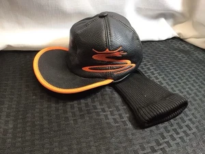 Cappello berretto copricapo driver mazza da golf Cobra King Jr nero arancione Rickey Fowler - Foto 1 di 6