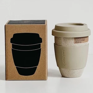 Ceramic Travel Mugs with Silicone Lids, 15 oz Portable Coffee Mug Travel Uniq... - Picture 1 of 7