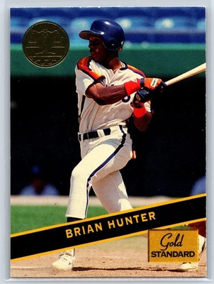 1994 Signature Rookies Gold Standard Brian Hunter Rookie Houston Astros RC #57 - Image 1 of 2