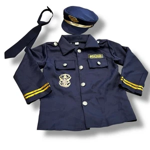 Disfraz de oficial de policía para niños uniforme de policía Halloween talla M - Imagen 1 de 6