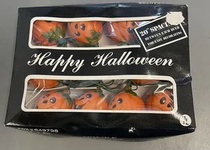 Vintage Blow Mold Pumpkin Lights By Fox Retail Group - Picture 1 of 11