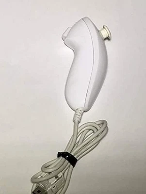 Nintendo Wii / Wii U -- Wii Nunchuck controller white F/S w/Tracking# Japan New - Image 1 of 4