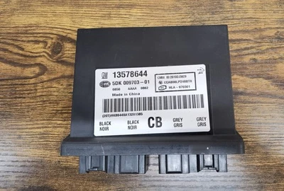 VAUXHALL AMPERA ELECTRON Mk1 2012-15 KEYLESS CONTROL MODULE UNIT 13578644  — 第 1/4 张图片