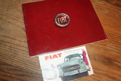 Fiat 124 1976 + todos los modelos más Fiat 600 y folletos multipla colores años 60 Foto 1 de 3