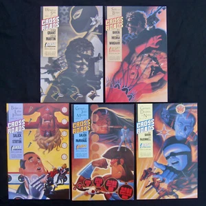 CROSSROADS - Books 1 2 3 4 5 Complete - Nexus Sable Badger (First 1988) 9.2 NM- - Picture 1 of 3