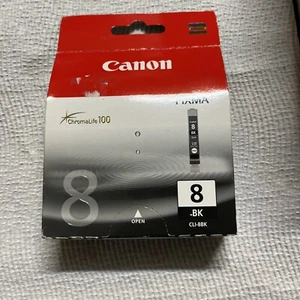 Canon Genuine CLI-8BK Ink Cartridge - Picture 1 of 2