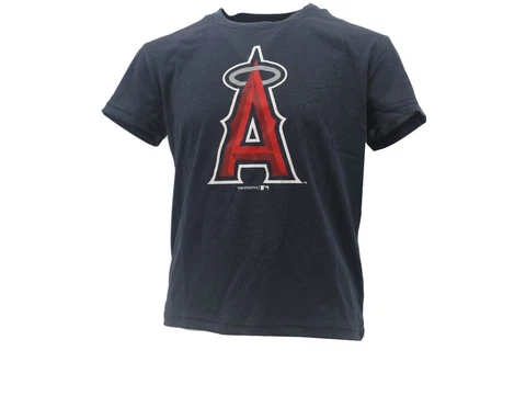 Los Angeles Angels Official MLB Genuine Kids Youth Size Athletic Shirt New Tags Cover