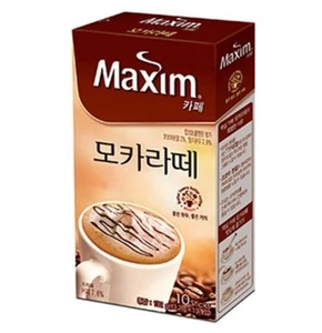 Café instantáneo Korea Maxim Café Mocha Latte 13 g X 10 barras - Imagen 1 de 1