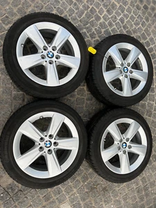 11/24 BMW 2ER Winterreifensatz Continental-205/55/R17 Mit Orignia Alu:6855087 - Bild 1 von 15