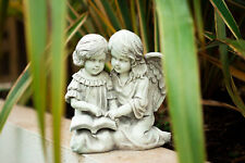 Garden Mile RO210 Angel Girl Statue - Grey