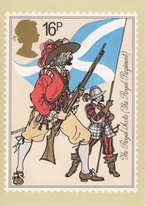 (pa19) PHQ 68 British Army The Royal Scots The Royal Regiment 16p 1983 Postcard - Picture 1 of 2