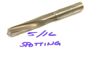 RESHARPENED NYTD USA 5/16" STRAIGHT SHANK SPOTTING TWIST DRILL .3125"  - Picture 1 of 1