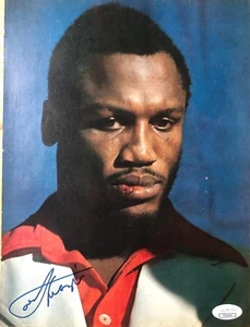 Joe Frazier signed Color Magazine Photo JSA COA Boxing HOF B336 - Picture 1 of 2