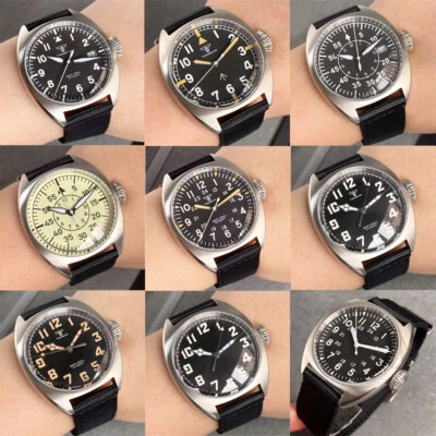 40MM Tandorio NH35A PT5000 Automatic Mens Watch 20ATM Aviator Sapphire Glass - Image 1 of 4