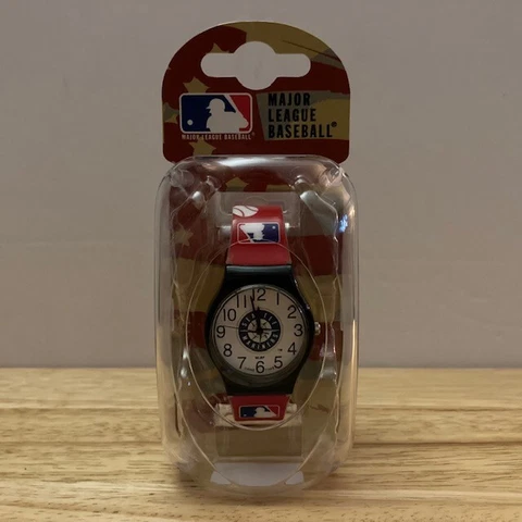 SEATTLE MARINERS Game Time Officially Licensed MLB "JV" Men's Logo Watch Cover