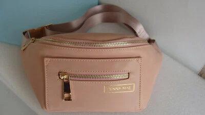 NUEVO ~ Penny Mae ~ Riñonera Beige Bolso Cintura Moda Mujer Bolso de Viaje/Organizador Foto 1 de 4