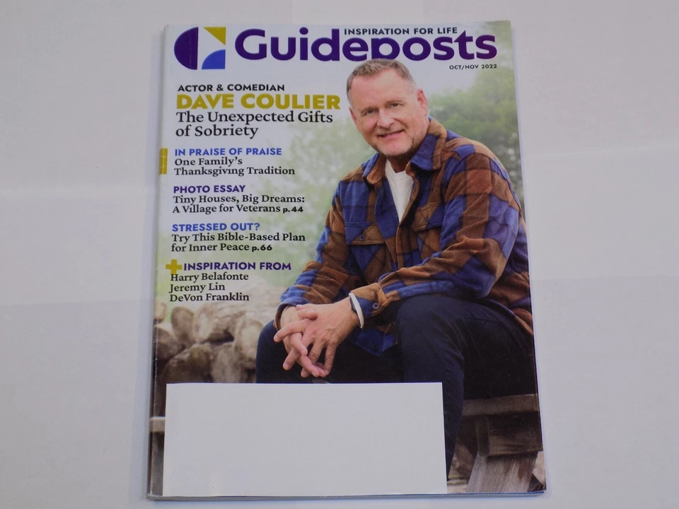 Guideposts Magazine October November 2022 Dave Coulier DeVon Franklin Jeremy Lin - Image 1 of 1