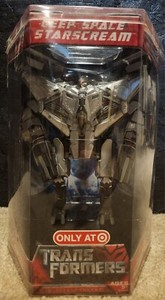Transformers 2007 movie Decepticon Deep Space Starscream Metallic Finish 