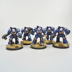 Ultramarines Primaris Terminators x5 Painted - Warhammer 40k Army Space Marines - Picture 1 of 5