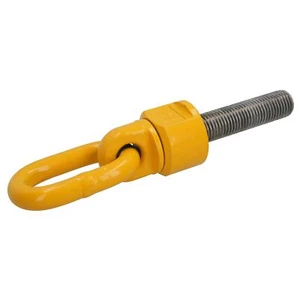 Perno de ojo de punto de elevación giratorio giratorio M24 x 120 mm con anillo de capacidad de 3,15 toneladas - Imagen 1 de 23