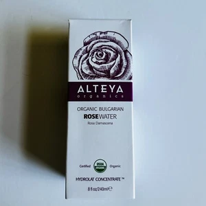 ALTEYA Organics BULGARIAN ORGANIC ROSE WATER Rosa Damascena – GLASS SPRAY 8oz - Picture 1 of 6