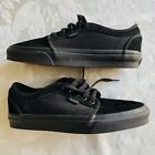 Vans "Skate Chukka Low" Sneakers (Blackout) Skate Shoes Men’s Size 9 *VERY GOOD