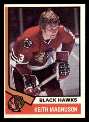 1974-75 O-Pee-Chee #75 Keith Magnuson - Image 1 of 2