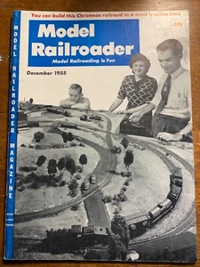 Model Railroader Magazine December 1955 VINTAGE - Picture 1 of 2
