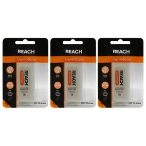 Hilo dental encerado REACH - Cuidado dental suave, fuerte y suave, paquete de 3 - Imagen 1 de 2