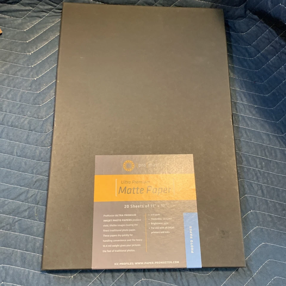 Pro Master Ultra Premium 11 X 17 Matte Paper 20 Sheets - Image 1 of 3
