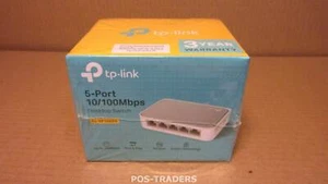 TP-Link TL-SF1005D 5-Port Fast Ethernet 10/100Mbps Unmanaged Desktop Switch NEW - Bild 1 von 2