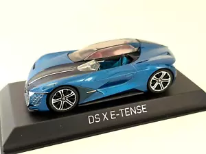 DS X E-Tense 2018 azul (tuerco)-metálico, NOREV 1:43 - Imagen 1 de 3